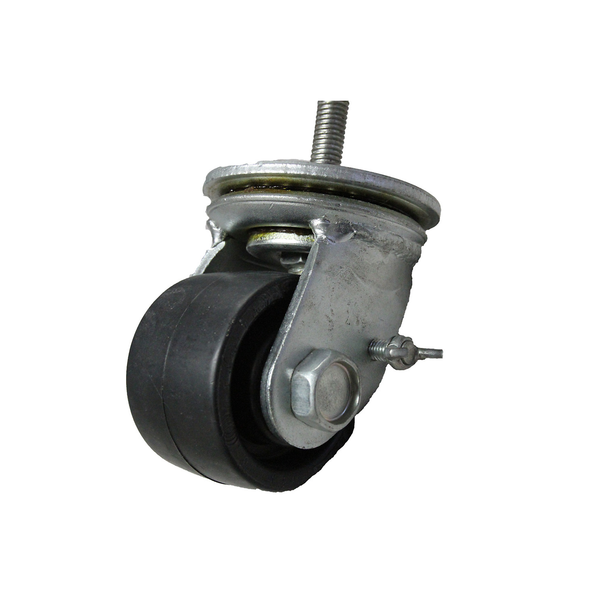Merrick Industrial Dolly - 3in. Stud Mount Swivel Polyolefin Caster, 3in. Wheel Diameter, 1000-Lb. Capacity, Model# M998130